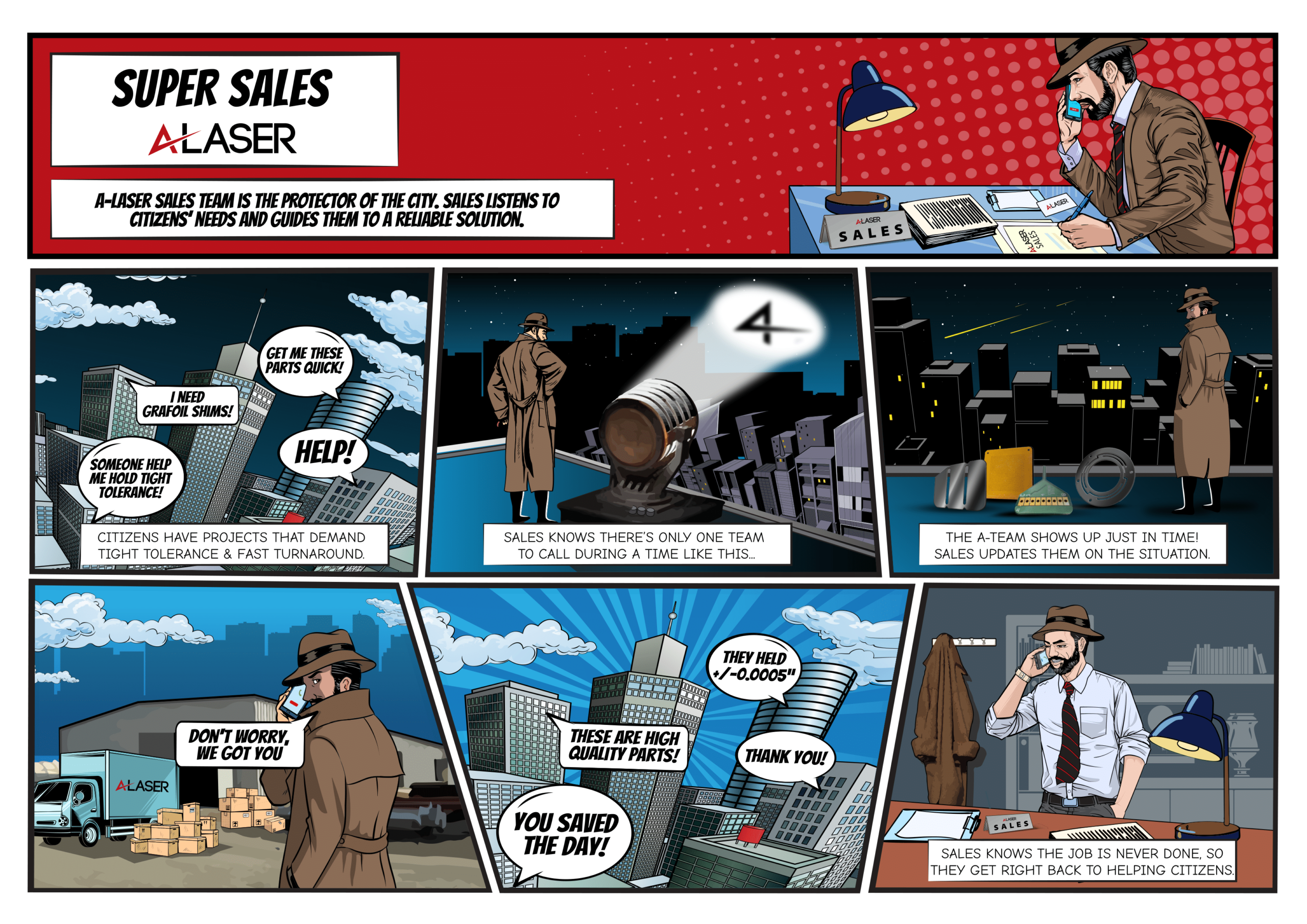 Sales Comic