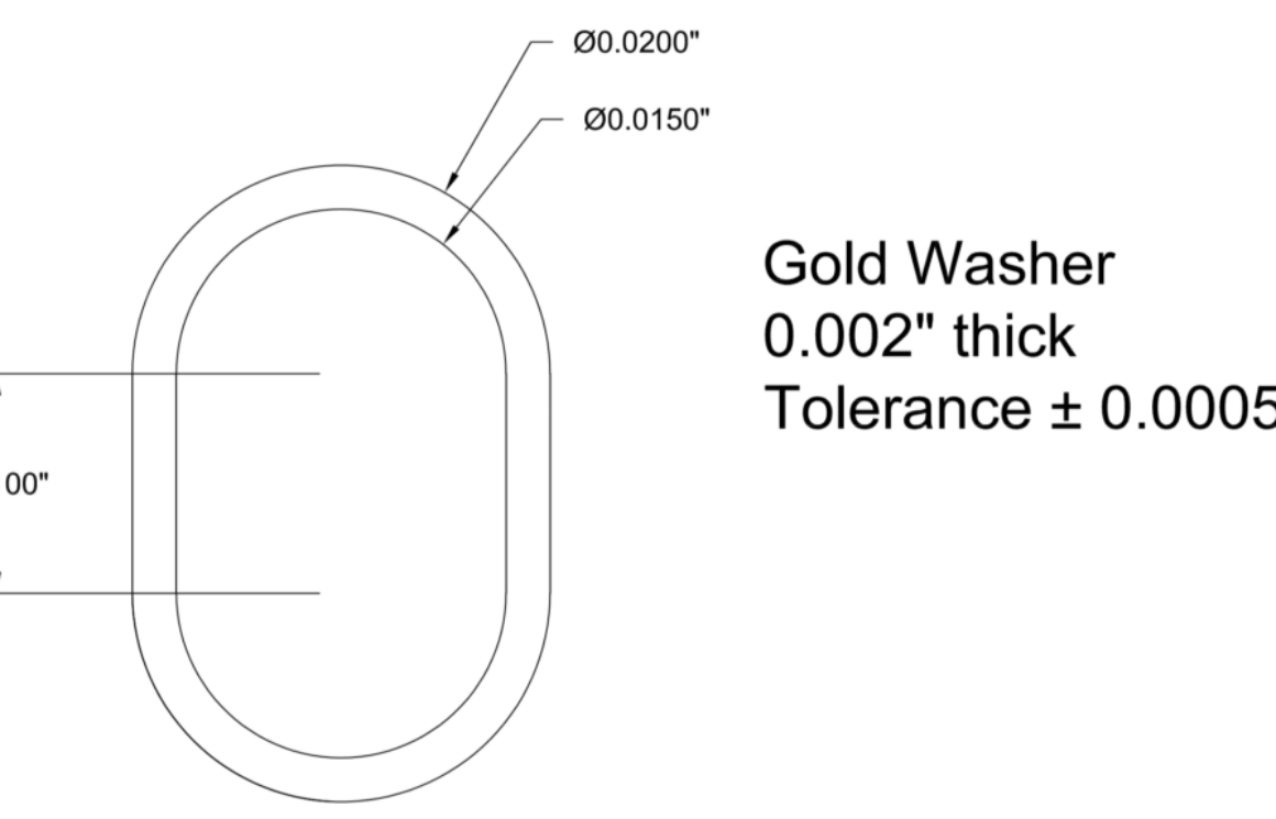 Gold Washer laser cutting gold